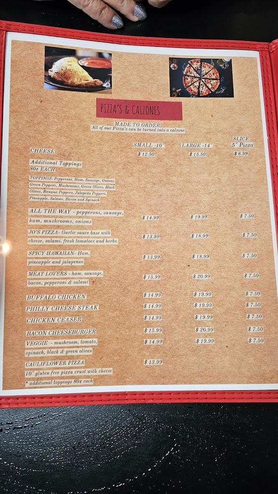 Schooni's Italian American Menu image 2